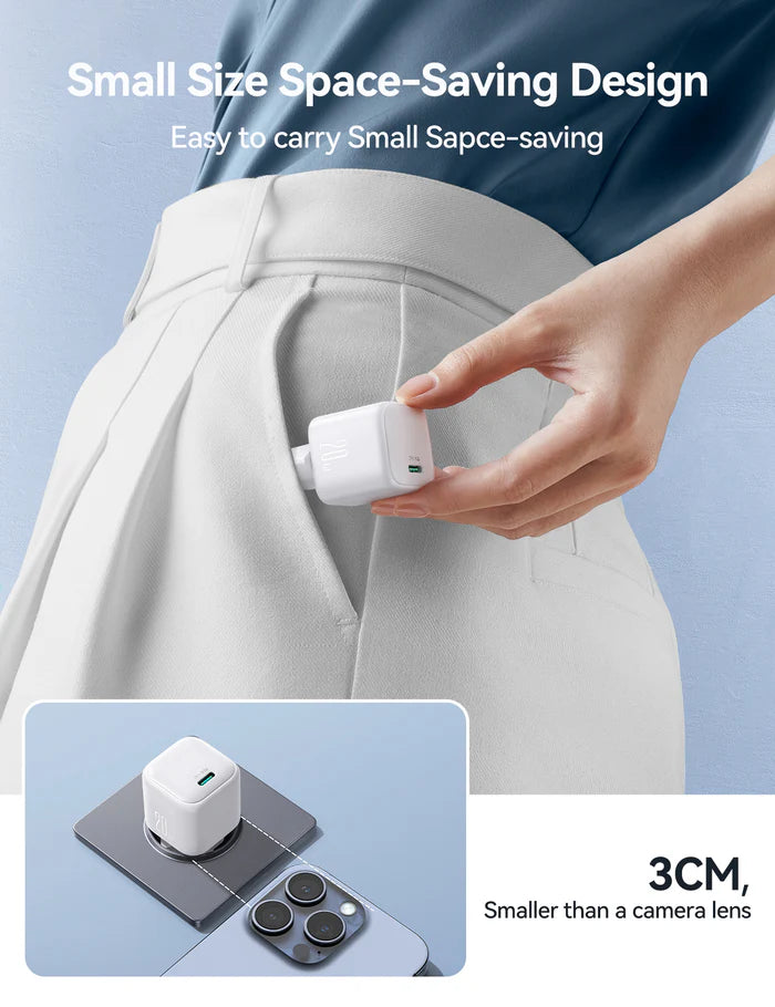 شاحن JOYROOM GaN PD20W صغير الحجم وسريع