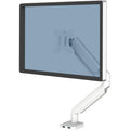 Fellowes Platinum Series Single Adjustable Monitor Arm - White
