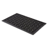 Astra Dynamic Rubber Door Mat – 45×75 cm Black Durable