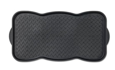 Astra Shoe Star Door Mat – 38×75 cm Black Dirt Absorbing
