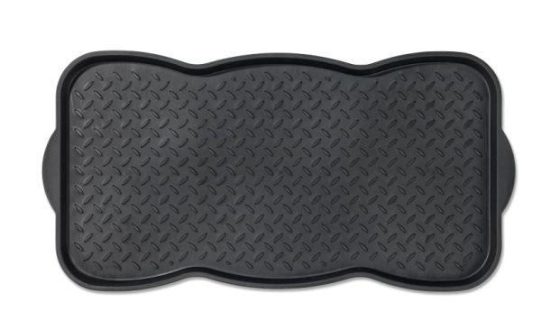 Astra Shoe Star Door Mat – 38×75 cm Black Dirt Absorbing