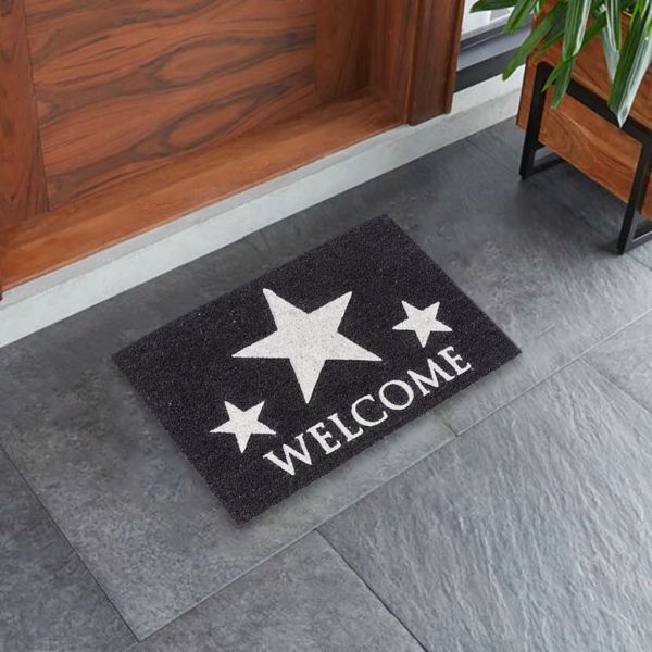 دعاسة مدخل 40×60 سم من Astra Coco Glitter - أسود وفضي دعاسة مدخل 40×60 سم من Astra Coco Glitter - أسود وفضي