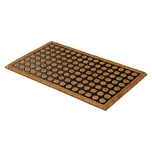 Astra Coco Home Door Mat 40×60 cm – Beige & Black