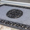 دعاسة مدخل Astra Coco Twin 45×75 سم - رمادي وأسود