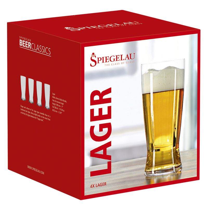 Spiegelau Set of 4 Glasses – 630ml Elegant Drinkware