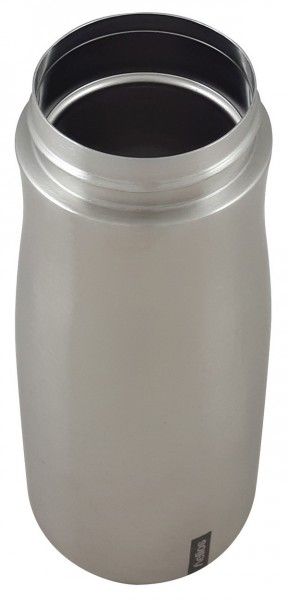 مطرة Helios Click N Drink 400 مل – ستيل وبنفسجي أنيقة