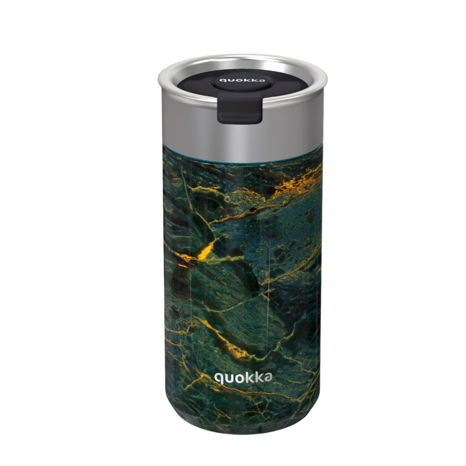 Quokka Thermal Coffee/Tea Tumbler with Infuser Greenstone 400ml