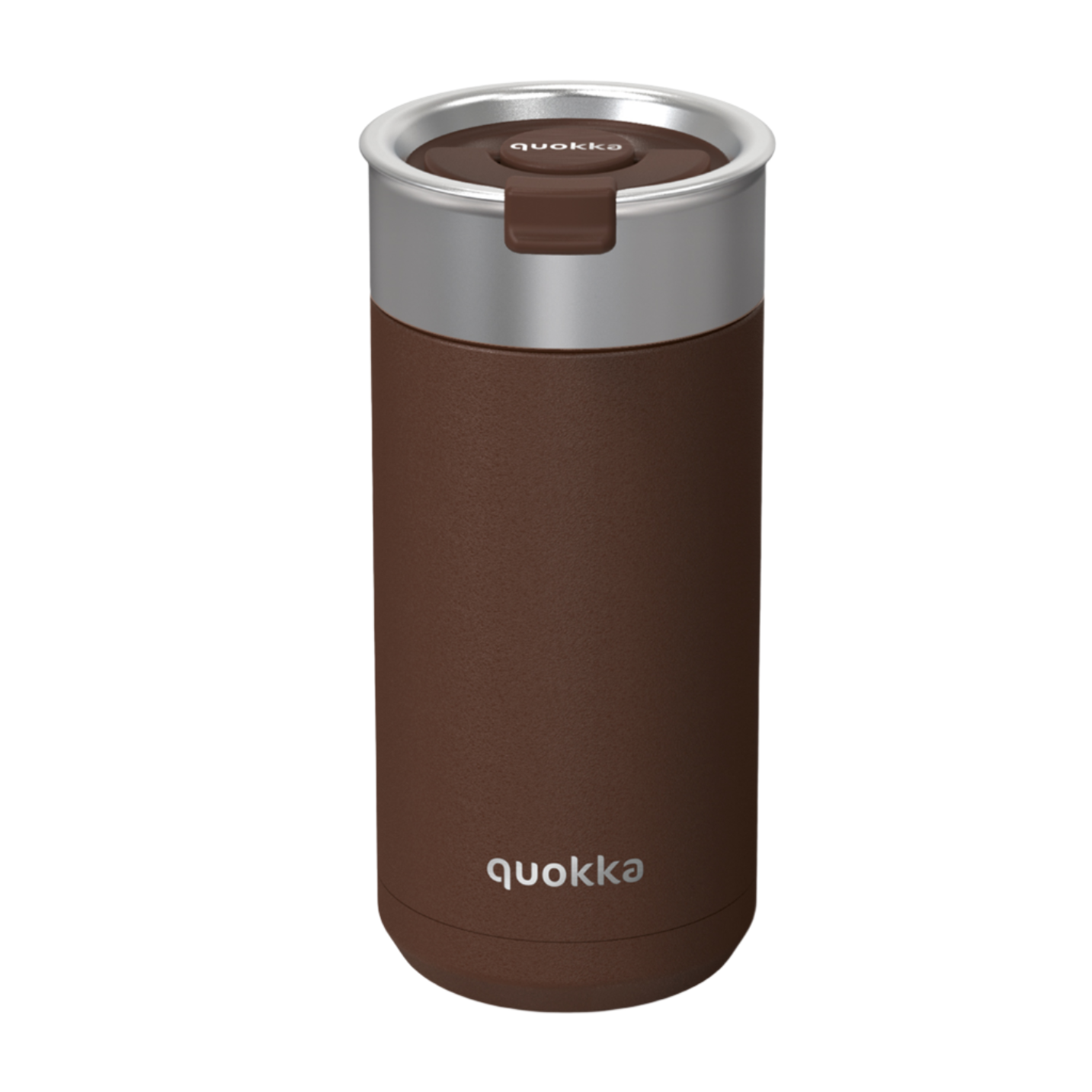 QUOKKA THERMAL SS COFFEE/TEA TUMBLER BOOST BROWN 400 ML QUOKKA THERMAL SS COFFEE/TEA TUMBLER BOOST BROWN 400 ML