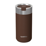 QUOKKA THERMAL SS COFFEE/TEA TUMBLER BOOST BROWN 400 ML