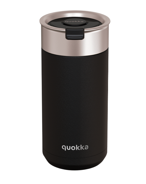 QUOKKA Thermal Coffee Tumbler 400ml - Boost Carbon Black