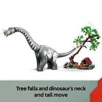 LEGO Jurassic World Raptor & Titanosaur Tracking Mission – 582 Pieces | Set 76973