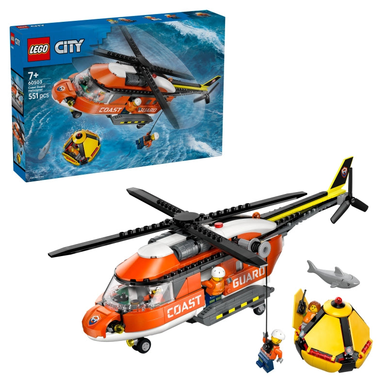 LEGO City مروحية خفر السواحل 60503 – 551 قطعة