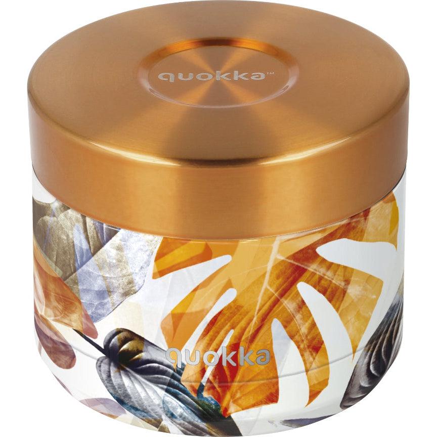 QUOKKA Thermal Food Jar 369ml - Whim Autumn Design QUOKKA Thermal Food Jar 369ml - Whim Autumn Design