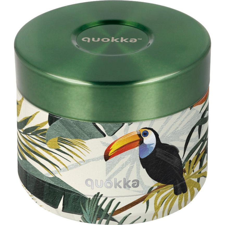 QUOKKA Thermal Food Jar 369ml - Whim Tropical Design