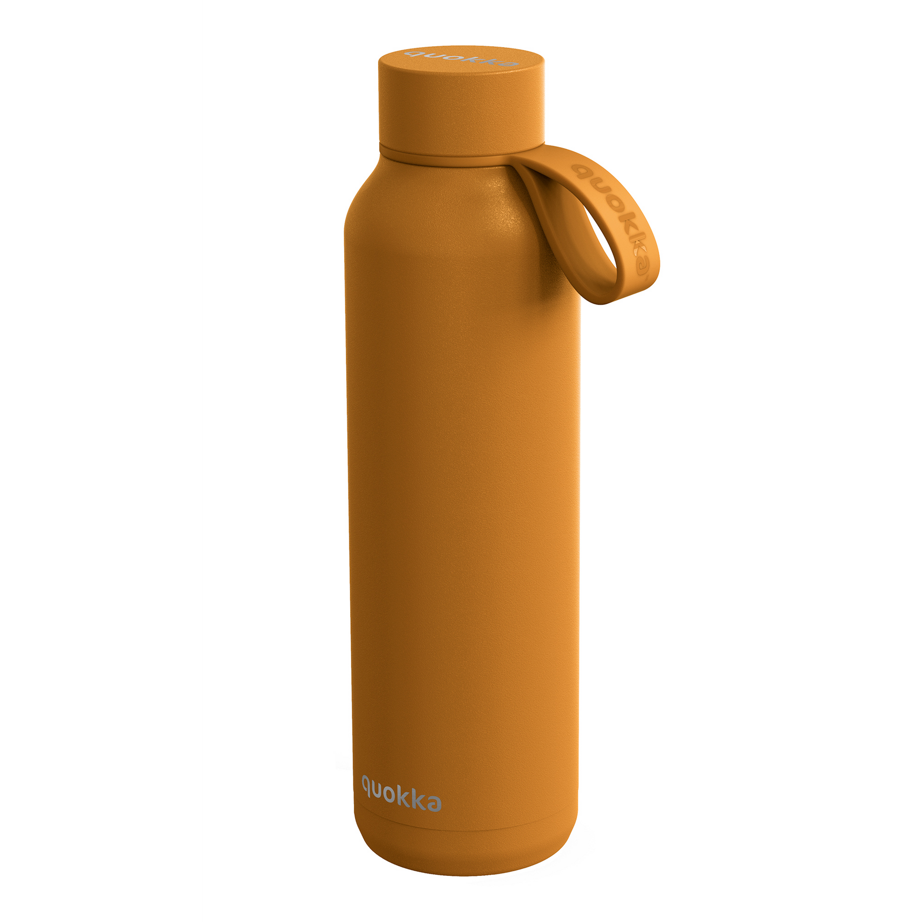 QUOKKA THERMAL SS BOTTLE SOLID WITH STRAP MUSTARD 630 ML QUOKKA THERMAL SS BOTTLE SOLID WITH STRAP MUSTARD 630 ML