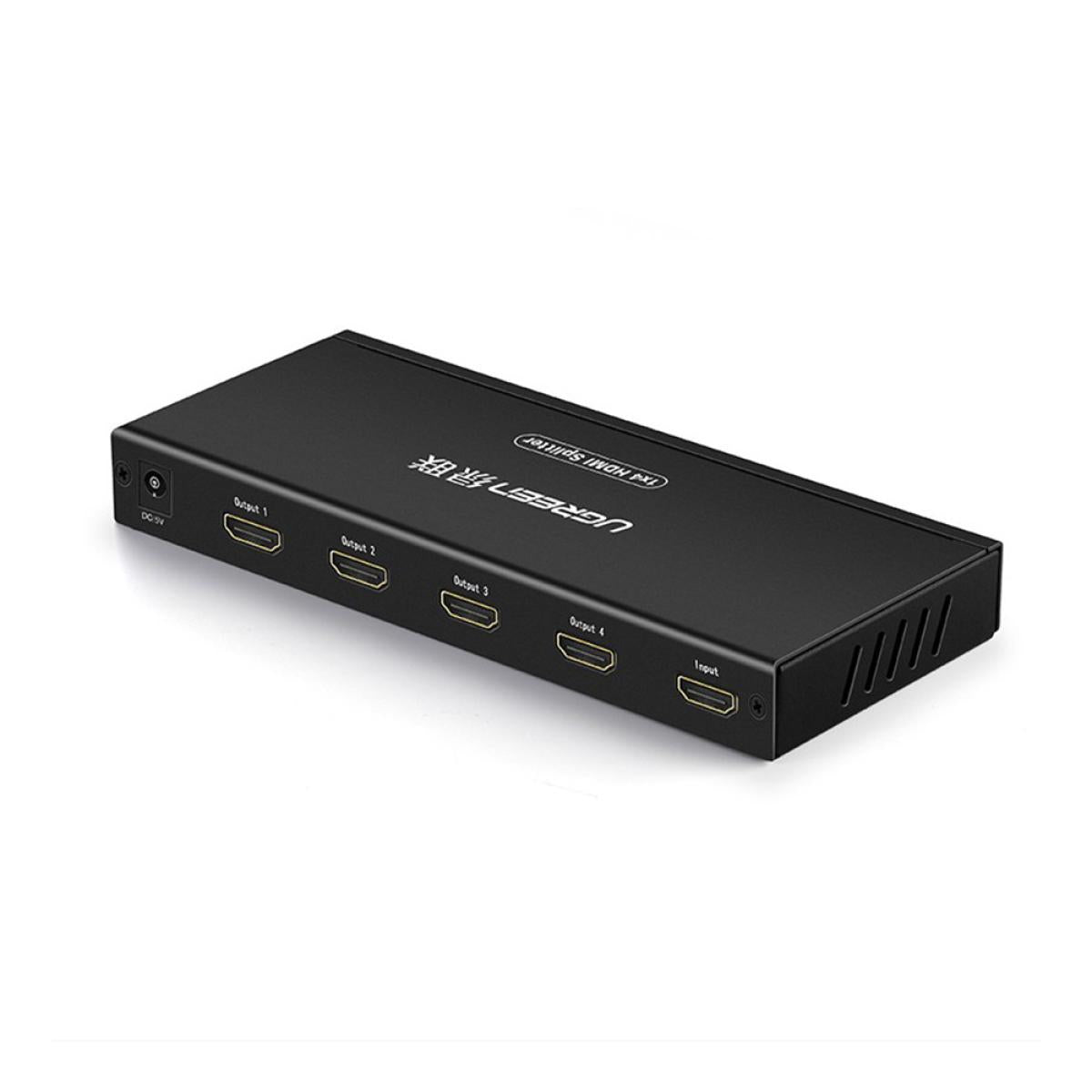 Ugreen 40202EU 1x4 HDMI Splitter – 4K 30Hz – Black