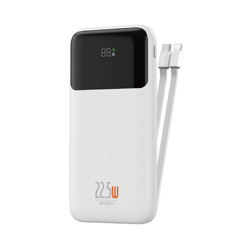 WIWU 10000mAh Power Bank Fast and Portable Charging