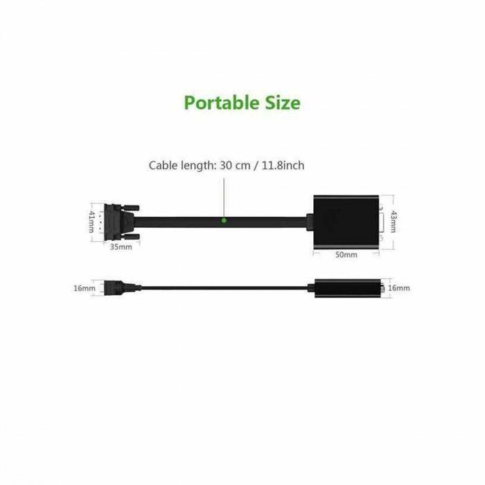 UGREEN DVI-D to VGA Active Converter Flat Cable