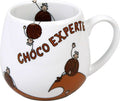 Konitz Choco Expert 420ml Snuggle Mug – White & Brown