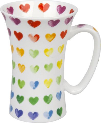 Konitz Colourful Cast Hearts Mug 630ml – Vibrant Design