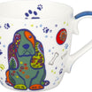 Konitz Dog Design Mug 450ml – Porcelain Coffee Cup