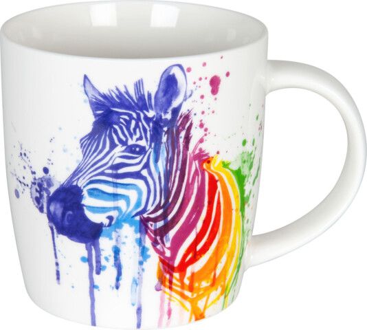 Konitz 350ml Mug – Artistic Watercolor Porcelain Cup