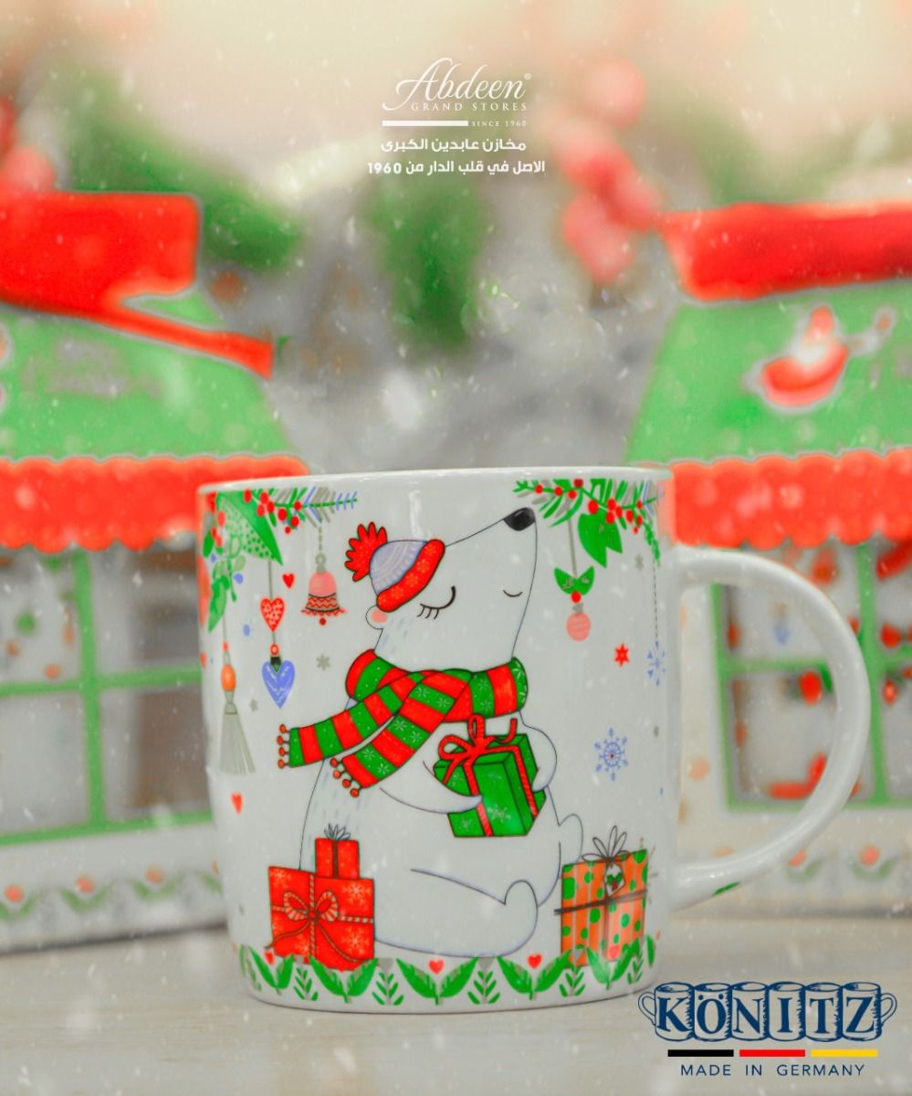 Konitz 350ml Bear Design Mug with Gift Box – Elegant Gift