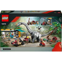 LEGO Jurassic World Raptor & Titanosaur Tracking Mission – 582 Pieces | Set 76973