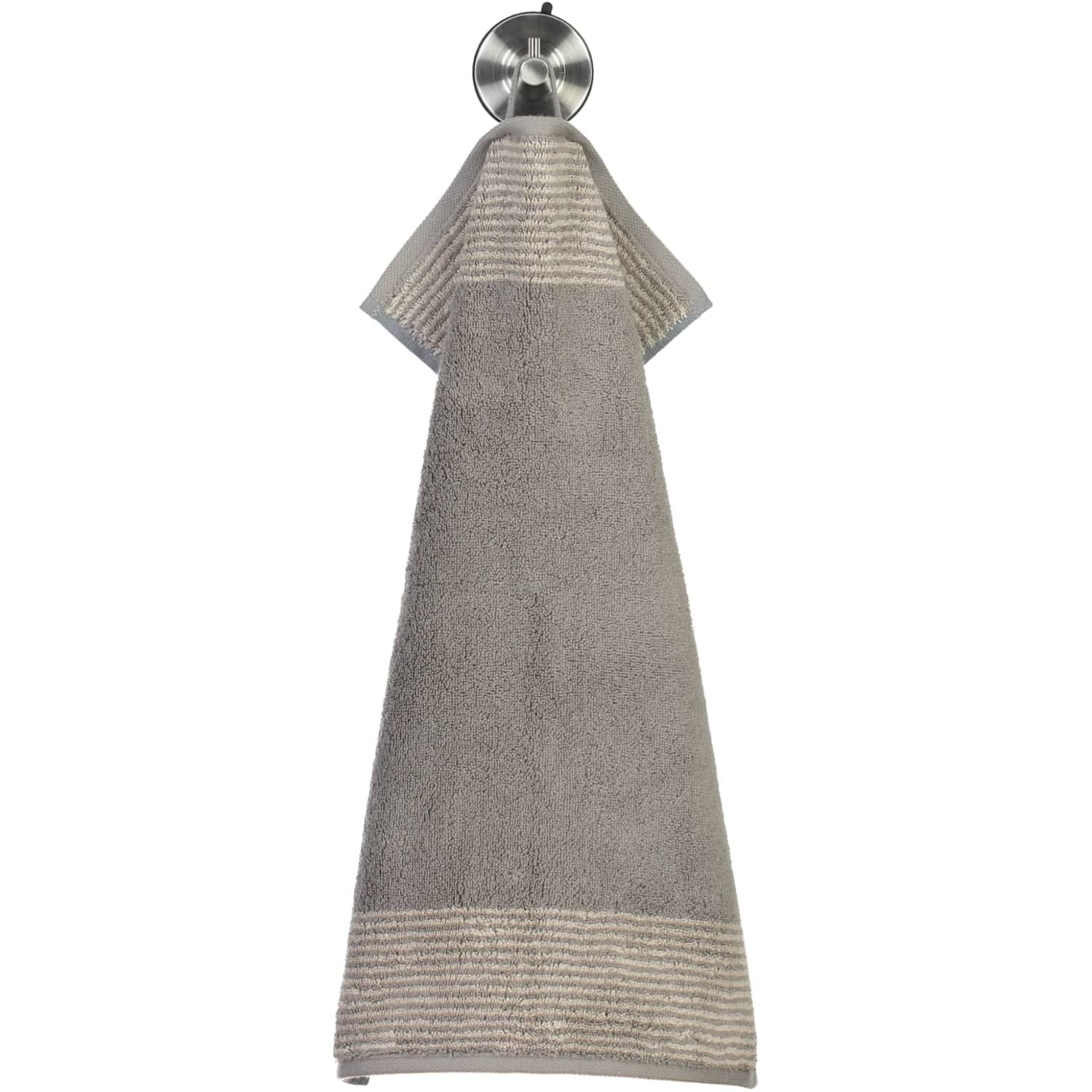 Cawo Two-Tone Guest Towel 30×50 cm – Soft & Elegant