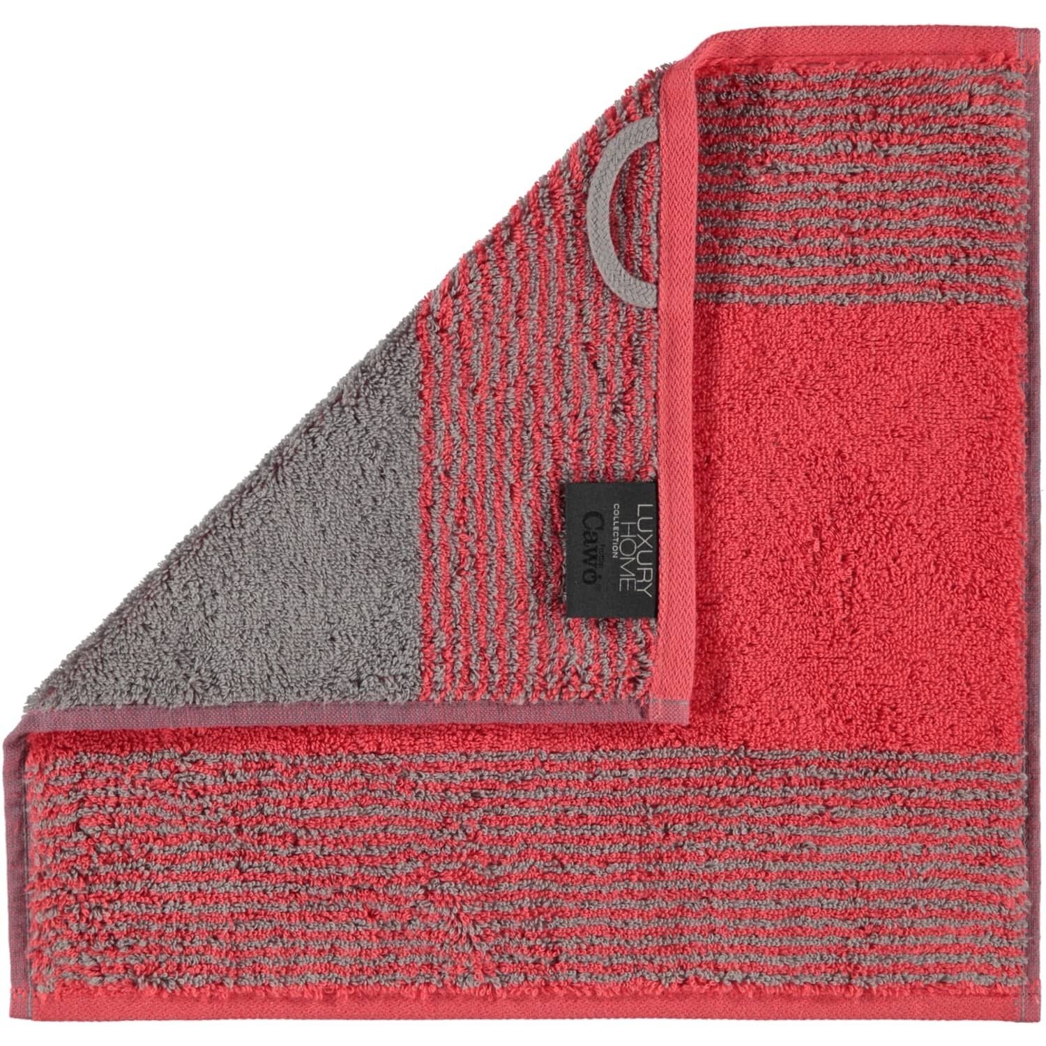 Cawo Two-Tone Small Towel 30×30 cm – Soft Cotton