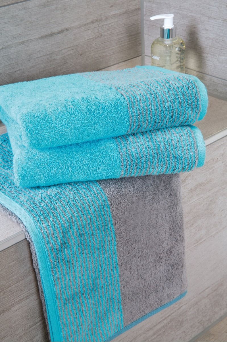 Cawo Two-Tone Small Towel 30×30 cm – Soft Cotton