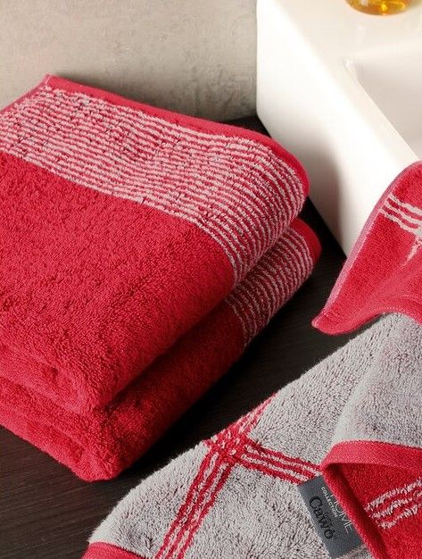 Cawo Two-Tone Small Towel 30×30 cm – Soft Cotton