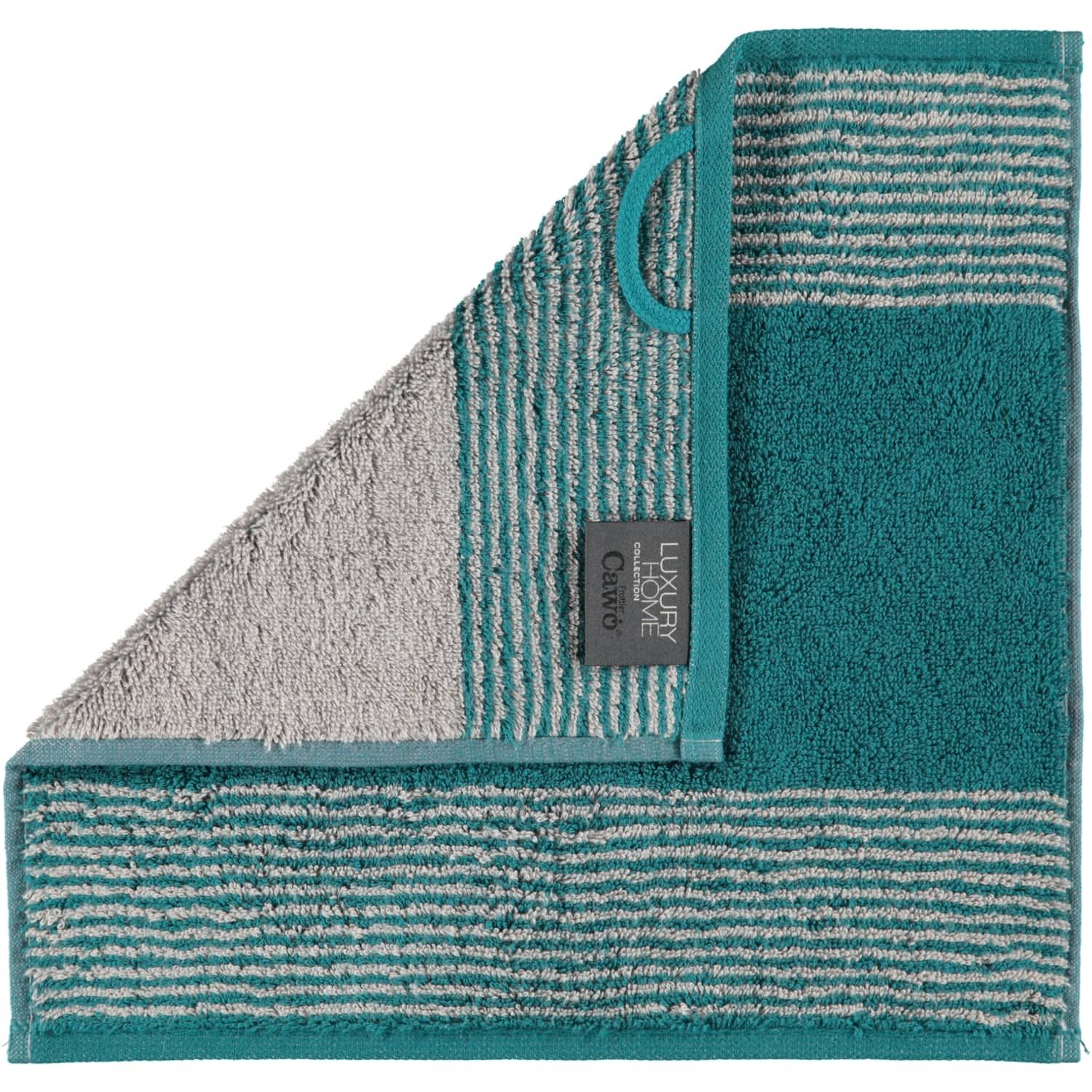Cawo Two-Tone Small Towel 30×30 cm – Soft Cotton