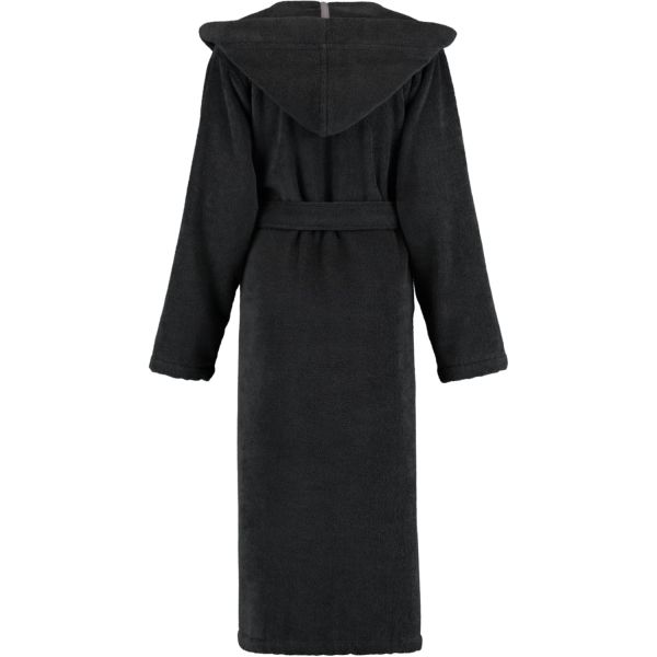 Cawo Bathrobe M Size - Soft Black Luxury Robe