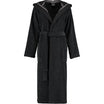 Cawö Bathrobe Black Size L – Luxury Cotton Comfort