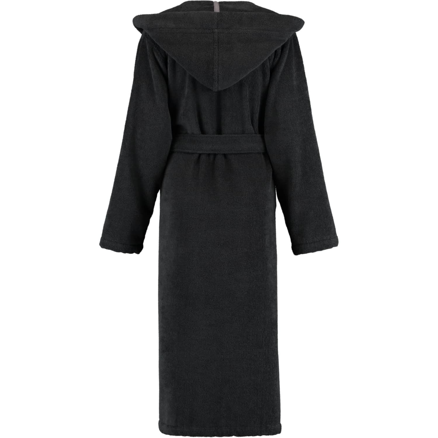 Cawö Bathrobe Black Size L – Luxury Cotton Comfort