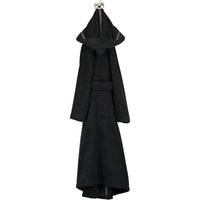 Cawö Bathrobe Black Size L – Luxury Cotton Comfort