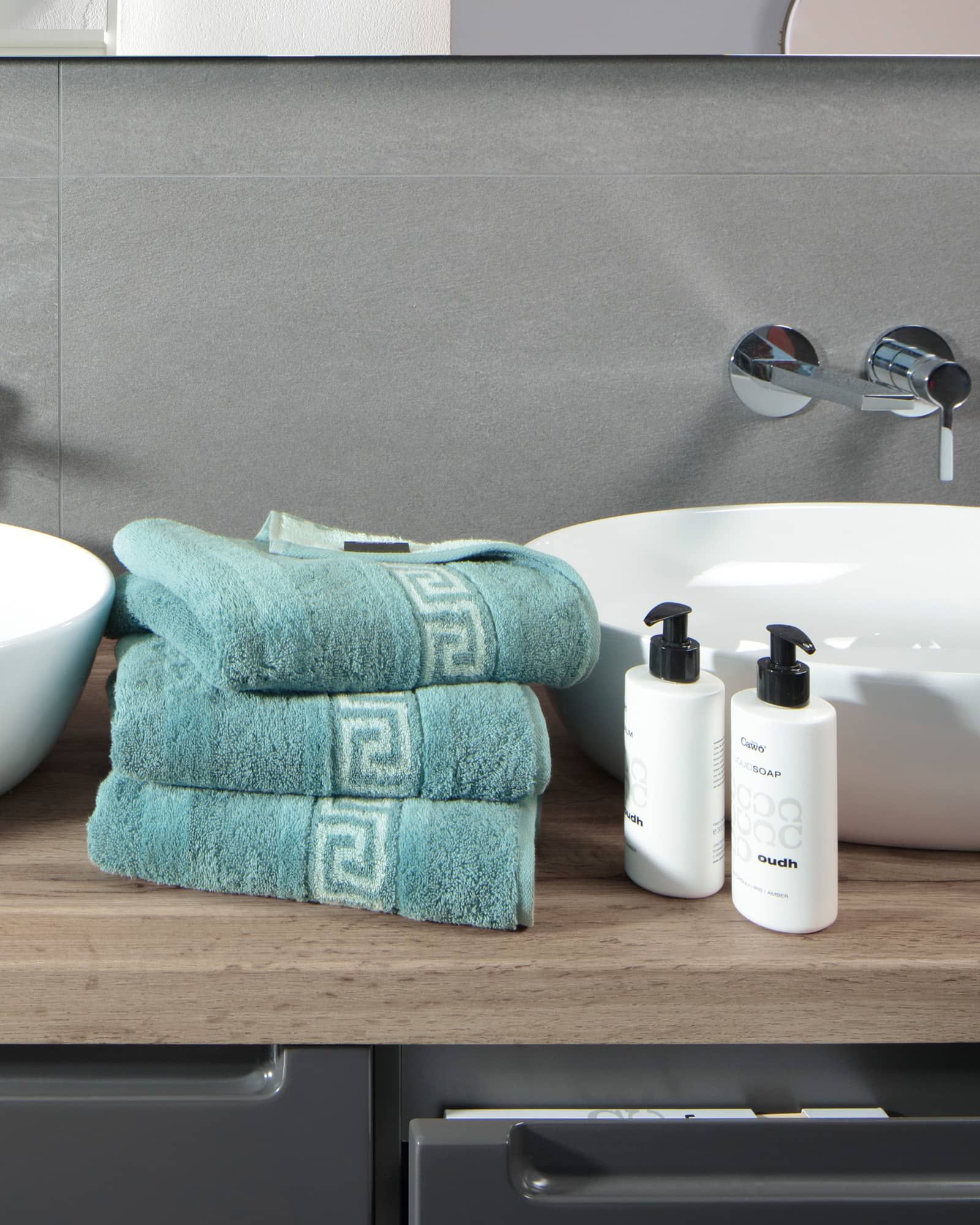 منشفة استحمام Cawö Noblesse 80×150 سم - قطن فاخر منشفة استحمام Cawö Noblesse 80×150 سم - قطن فاخر