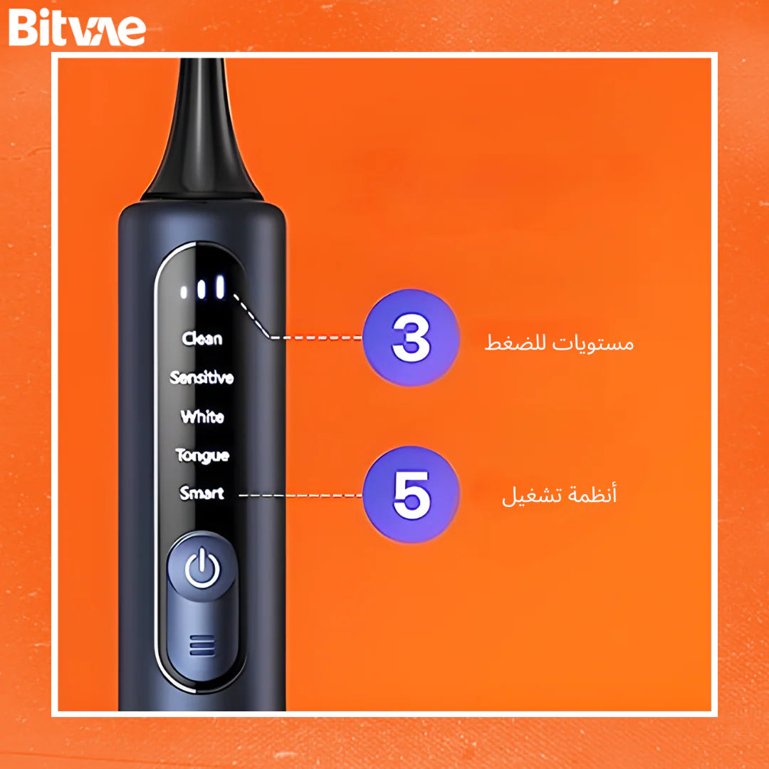 Smart Electric Toothbrush S3 Bluetooth - 40,000 VPM, 5 Modes