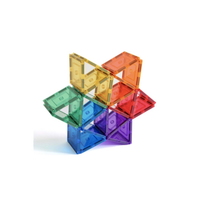 TileTek Magnetic Tiles Small Square Pack, 36 Pieces, Ages 3+
