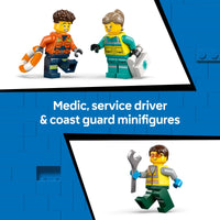 LEGO City طائرة وشاحنة وهوفر 60505 – 990 قطعة