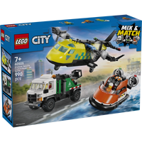 LEGO City طائرة وشاحنة وهوفر 60505 – 990 قطعة