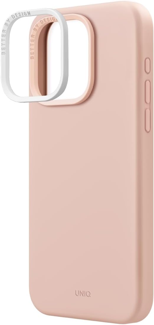 UNIQ HYBRID iPhone 15 Pro MagClick Charging Case – Blush Pink UNIQ HYBRID iPhone 15 Pro MagClick Charging Case – Blush Pink