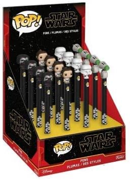 Funko Pop Star Wars Pens - 16 Pieces with Iconic Characters