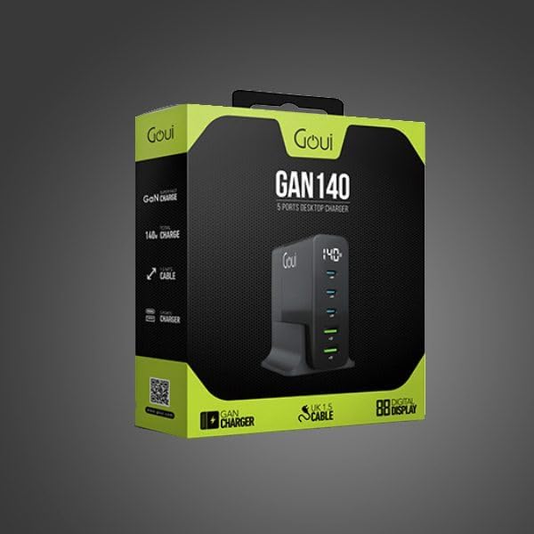 Goui GaN140 5 Port Desktop Charger Goui GaN140 5 Port Desktop Charger