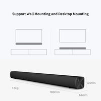 مكبر صوت Xiaomi Redmi TV SoundBar سلكي ولاسلكي بتقنية البلوتوث بقدرة 30 وات