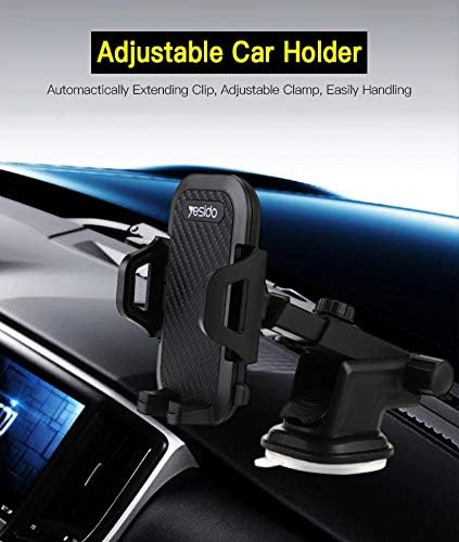 Yesido Universal Car Holder - Adjustable and Sturdy Mount Yesido Universal Car Holder - Adjustable and Sturdy Mount