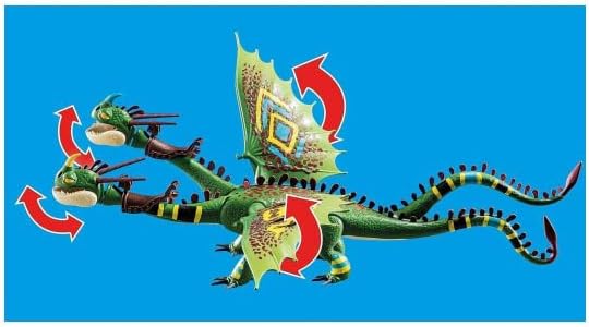 Playmobil Dragon Racing Ruffnut & Tuffnut with Barf & Belch