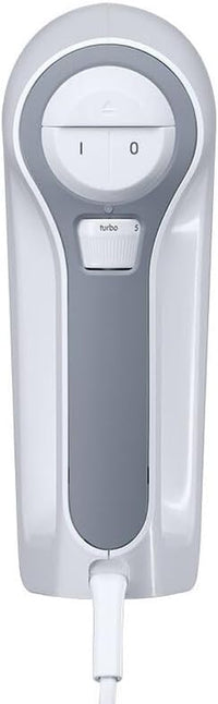 Braun MultiMix 3 Hand Mixer 500W 5 Speeds & Turbo with Whisks & Dough Hooks – White (HM3137WH)