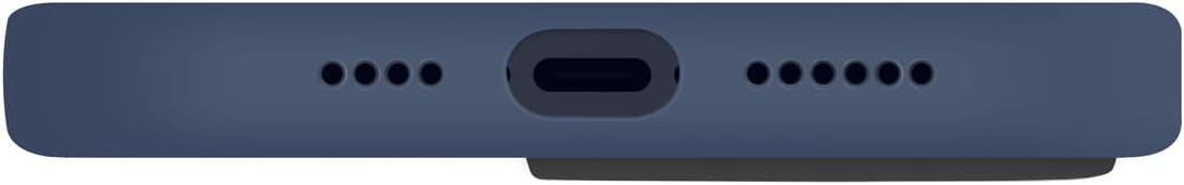 UNIQ HYBRID iPhone 15 Pro MagClick Charging Case – Navy Blue